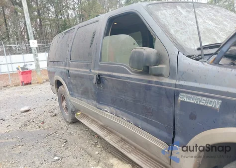 2003 Ford Excursion Eddie Bauer z USA, uszkodzony, nr VIN 1FMNU44L23EC07613